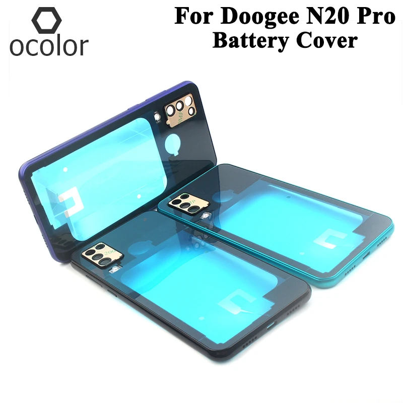 Ocolor Для Doogee N20 Pro крышка батареи Bateria 6 30 дюймов защитная задняя для Аксессуары +