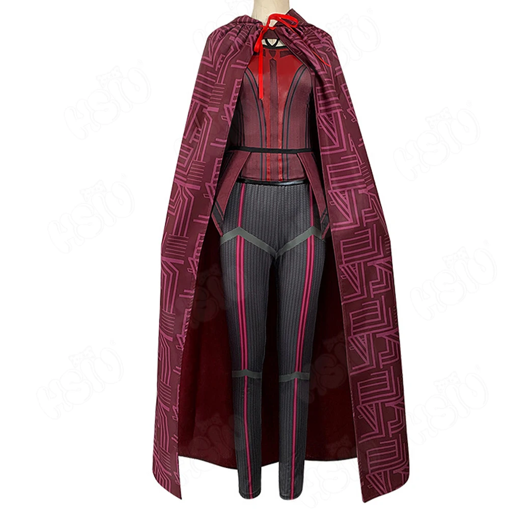 Женский комбинезон Wanda Vision Scarlet Witch Maximoff | Тематическая одежда и униформа