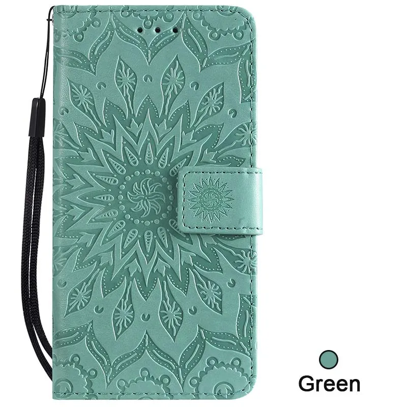 G7-Green XSDTS бумажник чехол для samsung Galaxy A7 A9 A9S A10 A20 A30 A40 A50 A60 A70 A80 A90 A10E A20E флип-чехол для телефона из искусственной кожи - Цвет: G7-Green
