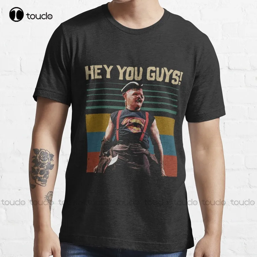 

Hey You Guys Vintage Sloth Lovers Goonies Lovers Movie T-Shirt girls white t shirts Custom aldult Teen unisex digital printing