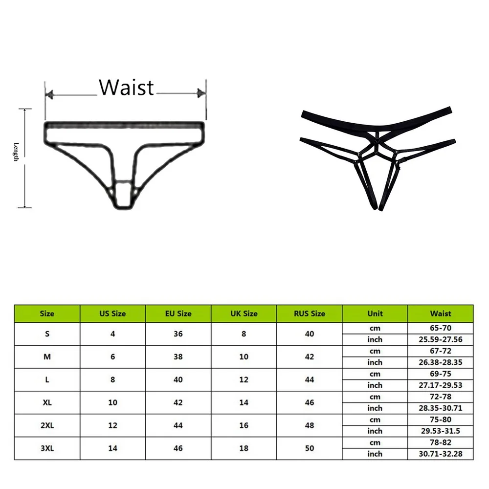 

Erotic Sexy Lingerie Women Sexy Elastic Bandage Crotchless Lingerie Sex Porno Pantie Babydoll Underwear Plus Size 3XL Underpants