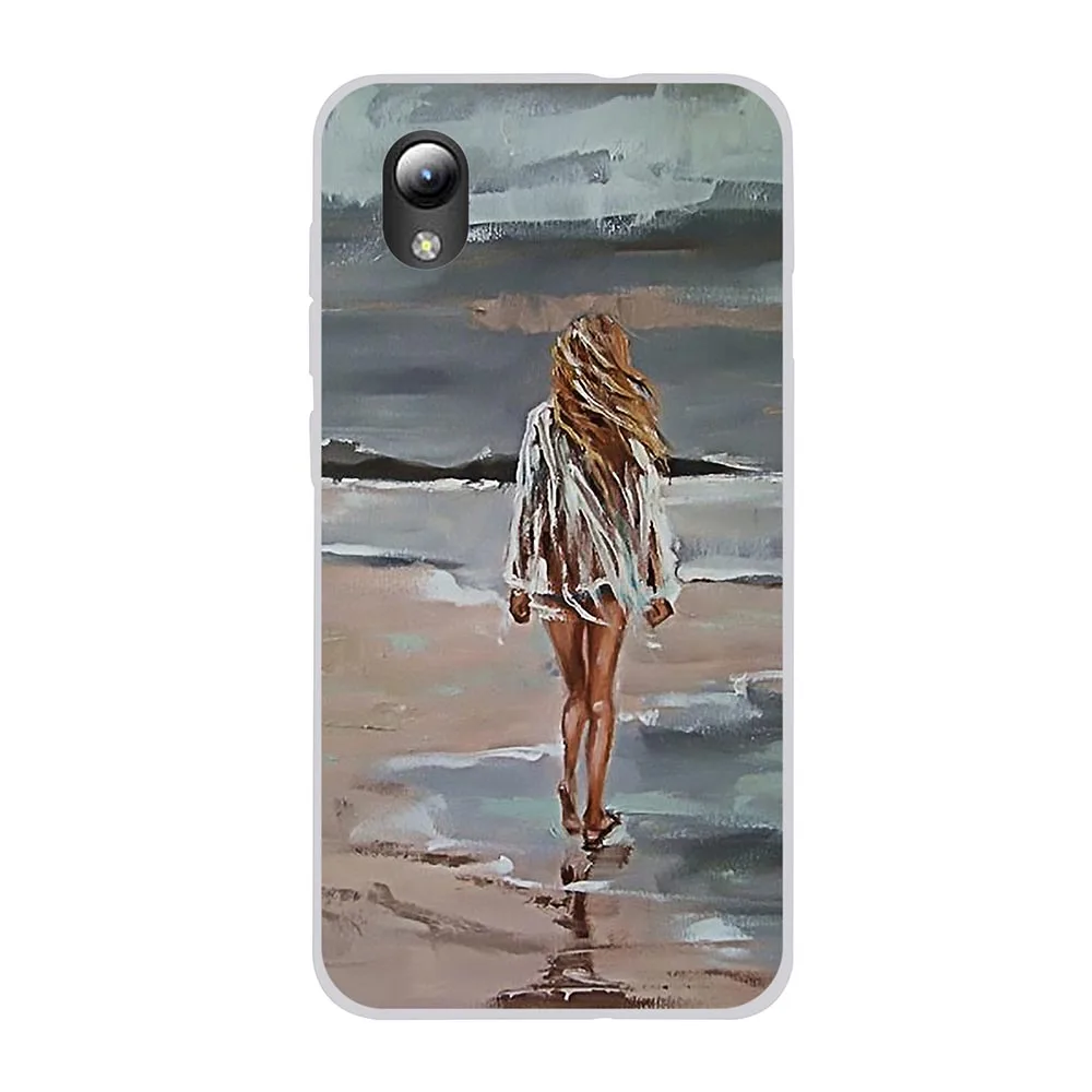 

B Case For ZTE Blade A3 2019 Case Silicone Soft TPU Cute Painted Fundas Cases For ZTE Blade L8 Case A3 2019 5.0 inch Phone Cover