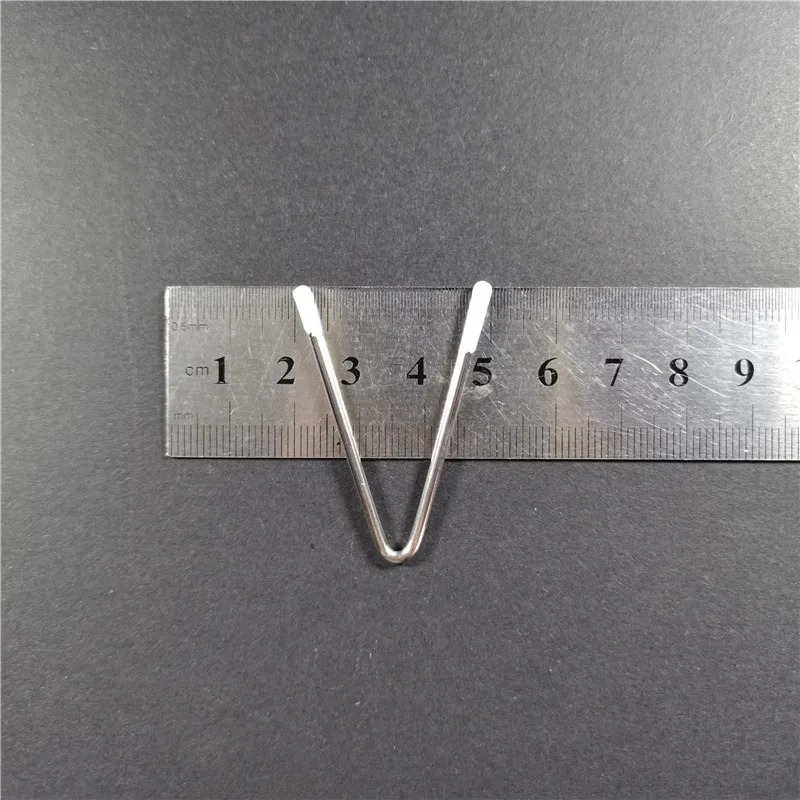 

10 шт./лот 4,5 см из нержавеющей стали V-образной формы на косточках купальник с металлической пряжкой вечернее платье бюстгальтер стальная кость