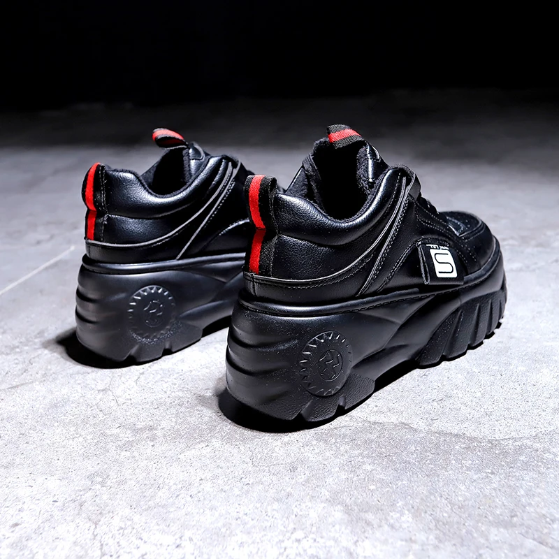 Модные женские кеды на высокой платформе коллекция 2019 года сезон весна женская