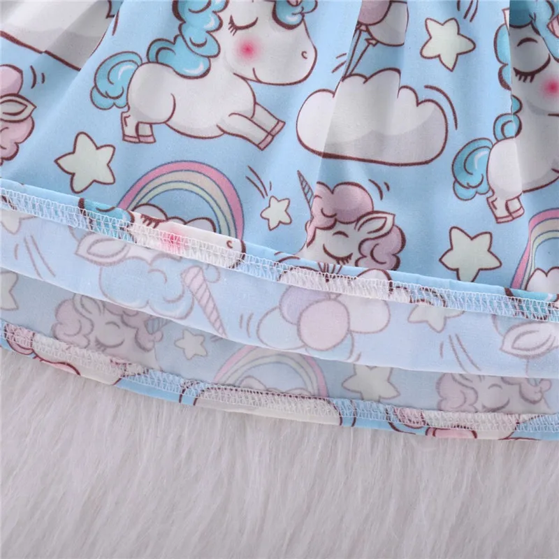 Детская одежда для малышки 2 предмета хлопковый топ + шорты милый рисунок