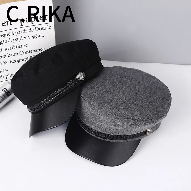 Осенне зимняя военная шапка из искусственной кожи и шерсти для мужчин женщин