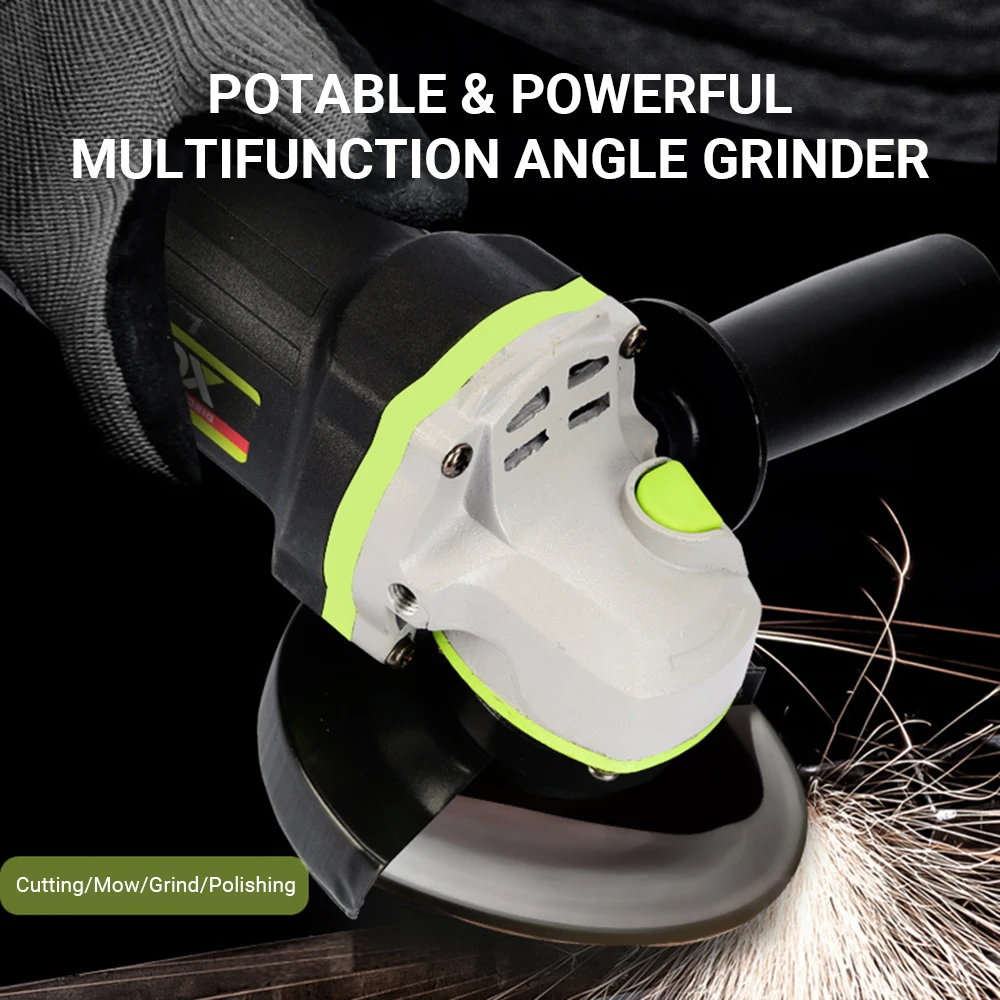 Угловая шлифовальная машина 800 Вт полировальный станок для автомобилей 4 1/2 дюйма