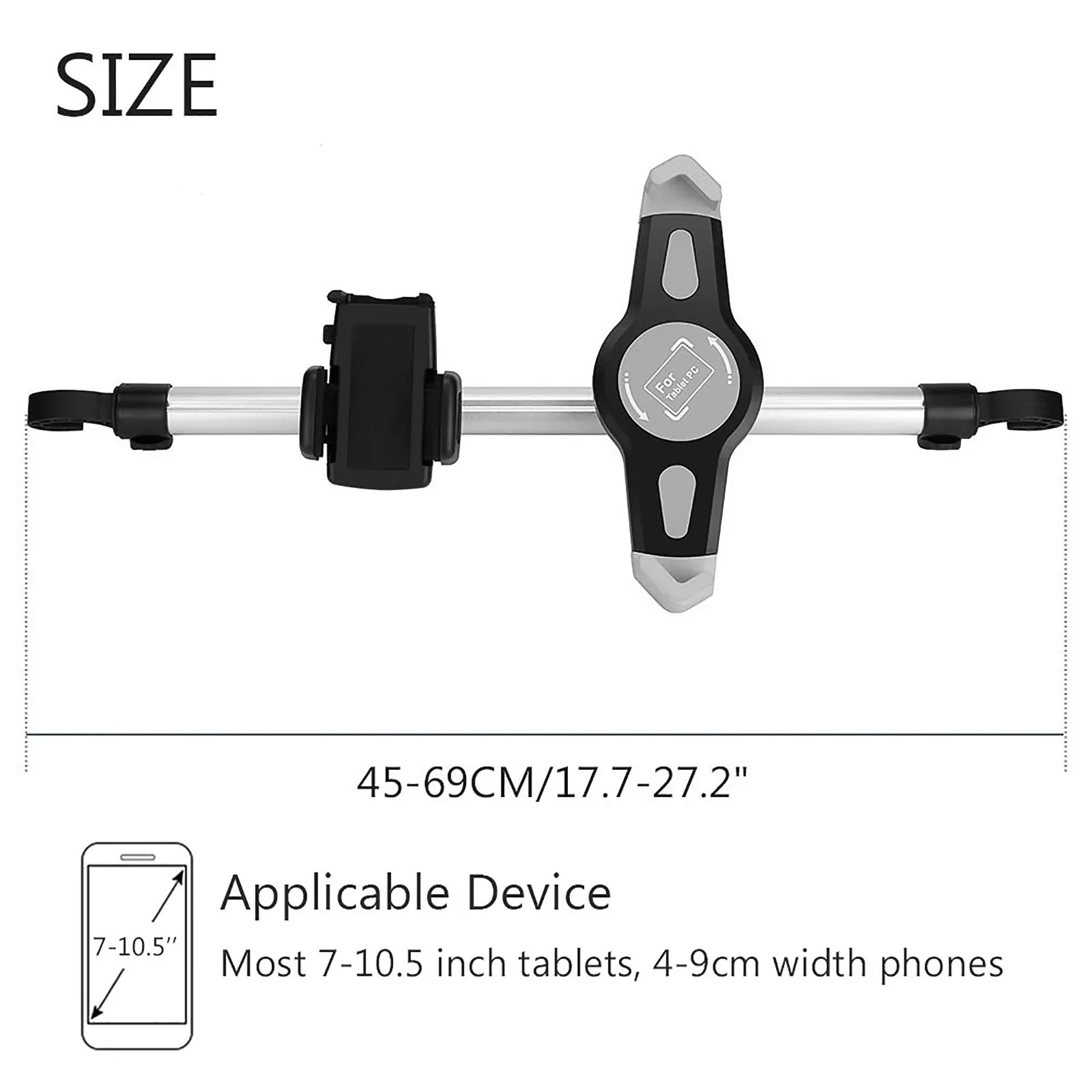 2021 new universal 360 degree adjustable car holder for tablet pcphone auto car back seat headrest mount mounting holder stand free global shipping