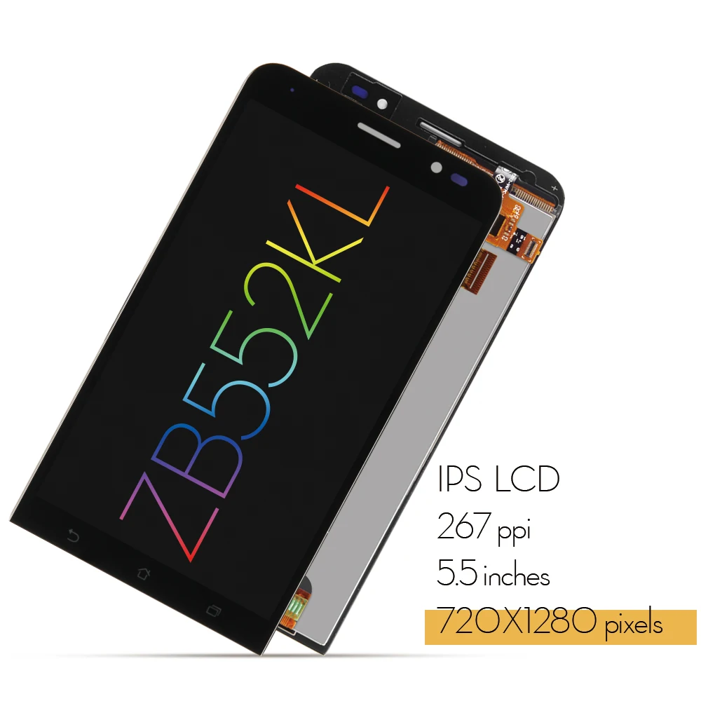 ЖК-дисплей 5 ''для Asus Zenfone GO ZB552KL X007D сенсорный экран дигитайзер в сборе с рамкой