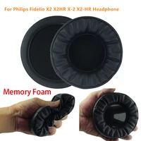 new replacement soft leather earphone earmuff earpads ear pads for philips fidelio x2 x2hr x 2 x2 hr headphone