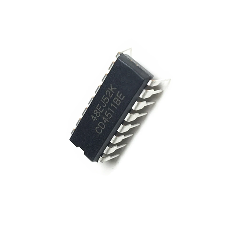 

10PCS/LOT CD4511BE CD4511 4511BE DIP-16 4511New Original IC Good Quality Chipset In Stock DIP16
