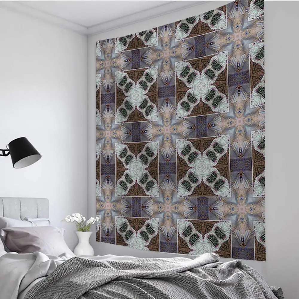 

Tapestry Geometric Elements Simple Style Wall Hanging Decoration Beach Mat Bed Cover Student Dormitory Bedroom Home Decoration