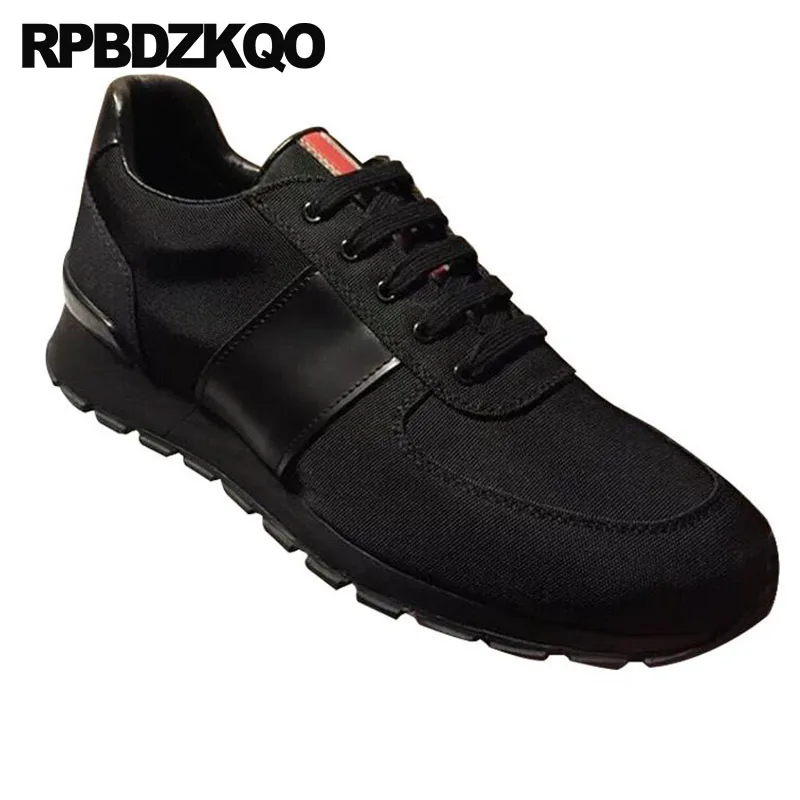 Мужская обувь Повседневная кожаная дизайнерская дышащая парусиновая Летняя из