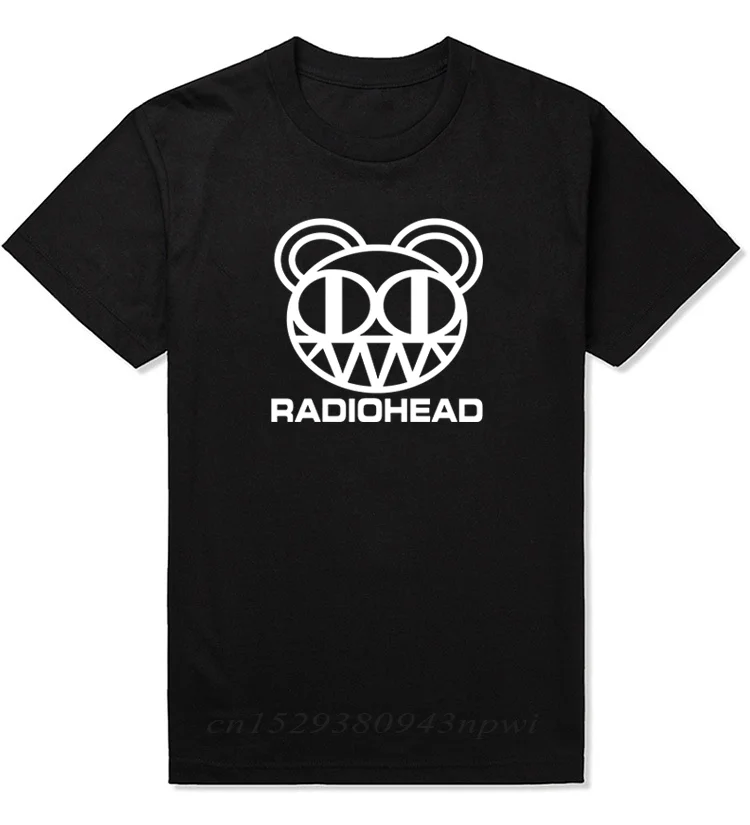 Rock n Roll T Shirt Men Custom Design Radiohead Shirts Arctic Monkeys Tee Shirt Cotton Music T-shirt 2021 New T-shirts