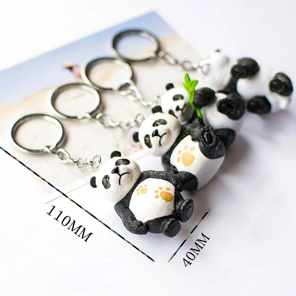 1 шт. новинка 2019 Модный женский и мужской брелок Панда милая панда для сумки