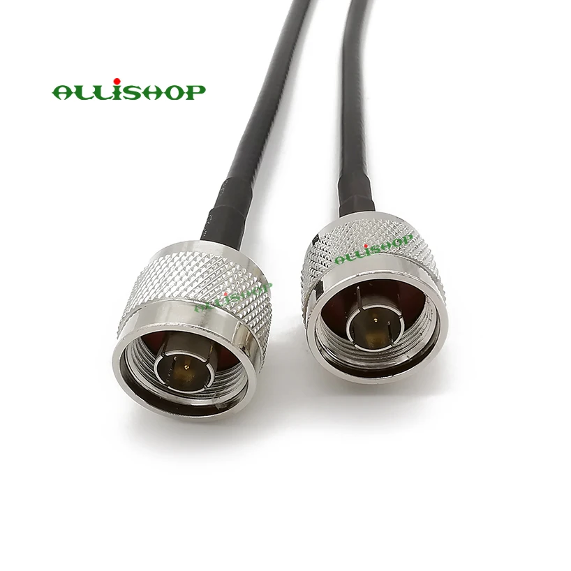 N Тип Мужской к N Тип Мужской RF косичка кабель RG174/RG316/RG316D/RG58/LMR195 для беспроводного маршрутизатора RF провода коаксиальный кабель Разъем