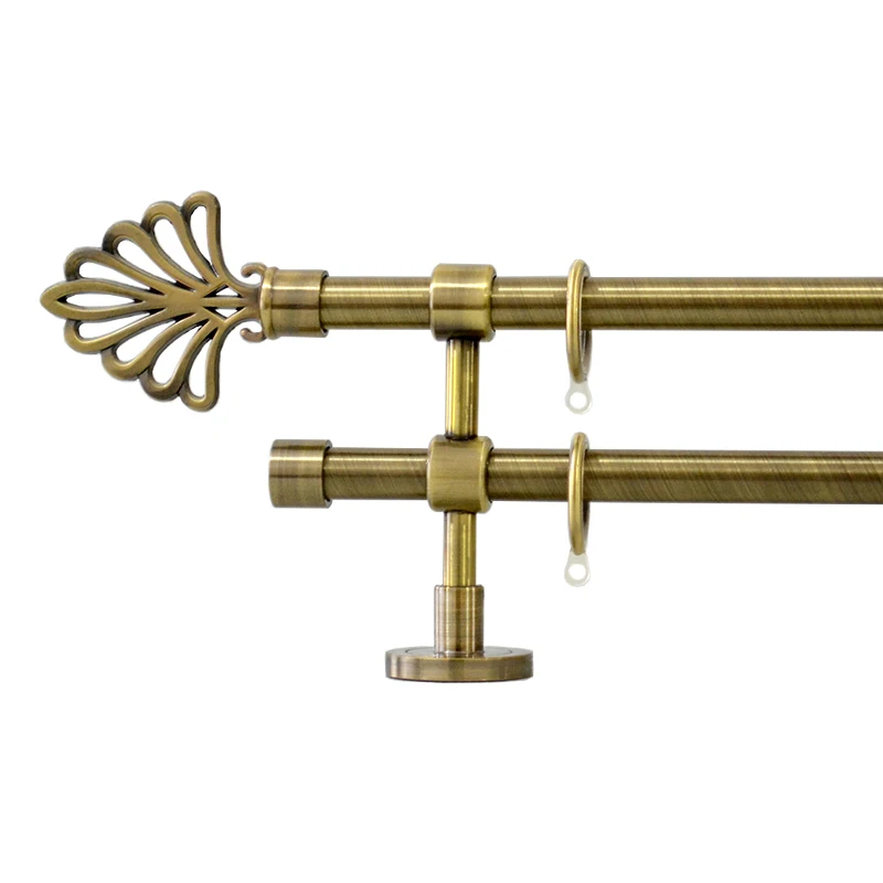 Новый дизайн диаметр 19 мм карнизы из алюминиевого сплава аксессуары модные