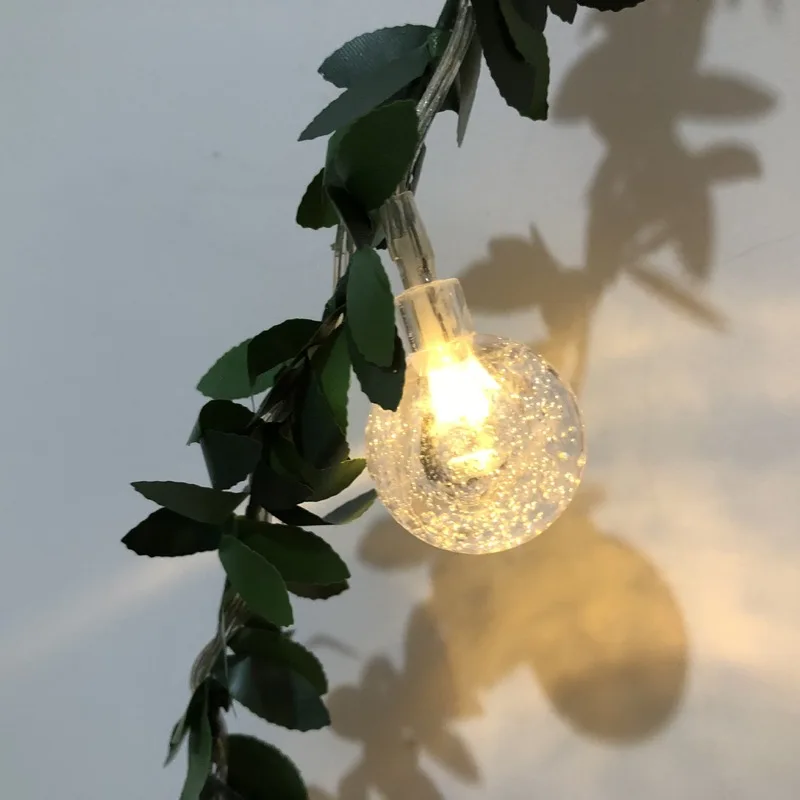 Гирлянда светодиодная в виде листьев 3 м|Осветительные гирлянды| |