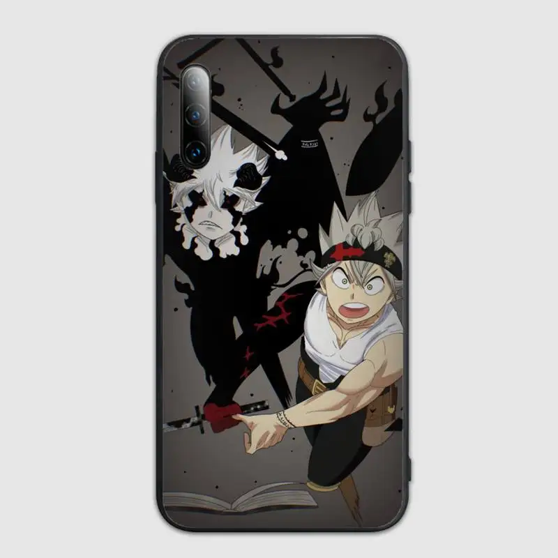 

Black Clover Asta Phone Case For Samsung S Note20 10 2020 S5 21 30 ultra plus A81 Cover Fundas Coque