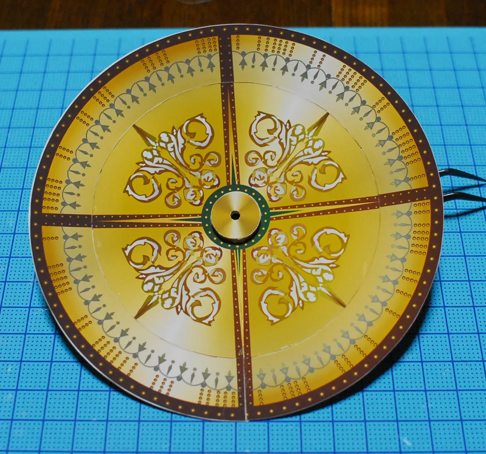 

Time machine paper model puzzle student handmade class time machine DIY lovers gift