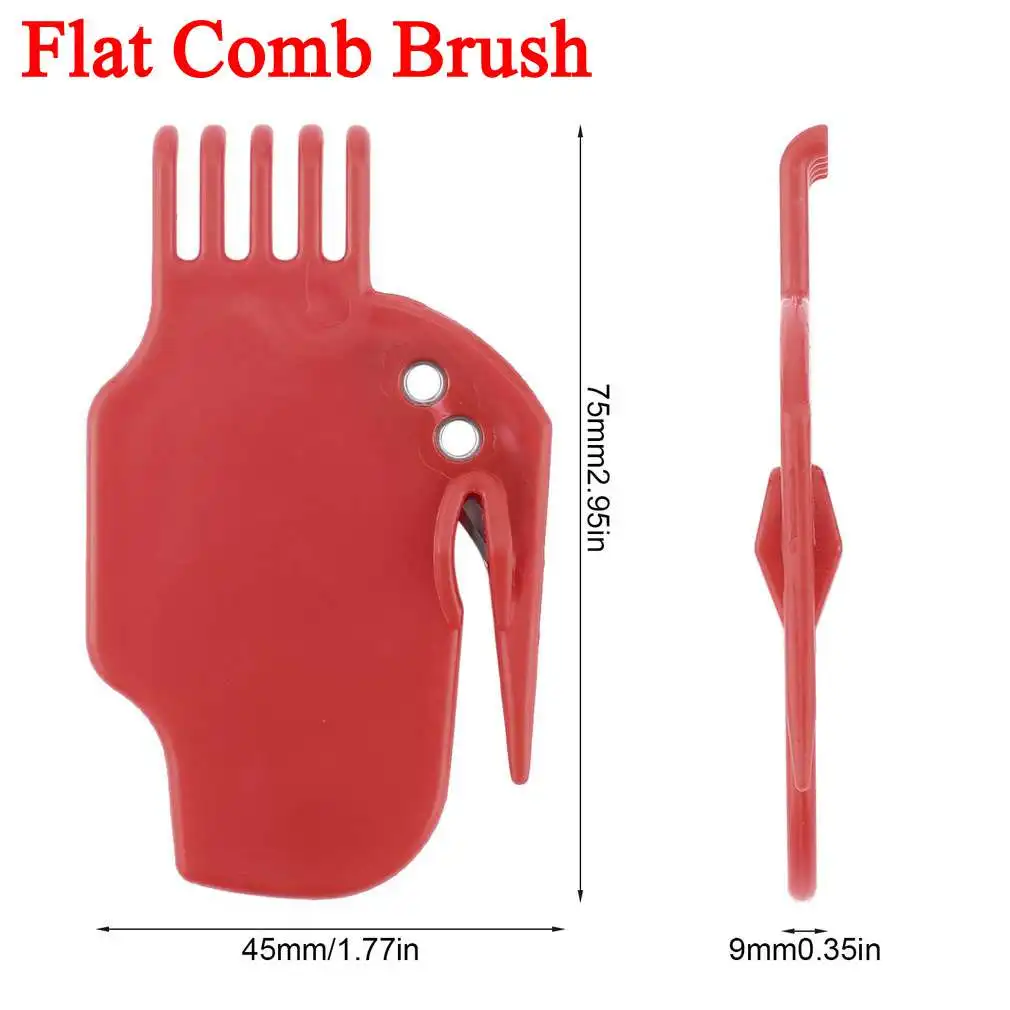 Flat Comb Brush Подметальный робот-пылесос, Универсальный фильтр для замены переднего колеса для Roomba серии 600-790, виды аксессуаров для уборки - Цвет: Flat Comb Brush