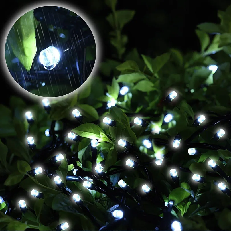 Светодиодная гирсветильник на солнечной батарее 50/100/200 светодиодов | Лампы и