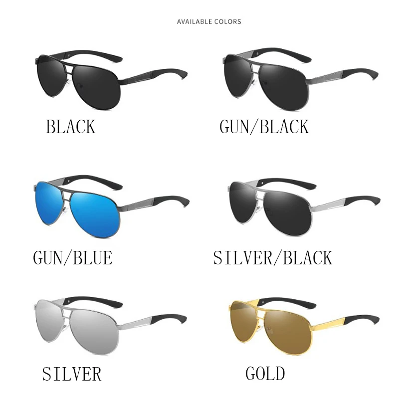 Мужские поляризационные солнцезащитные очки с защитой UV400|Мужские очки| |