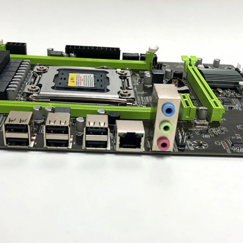 Комплект материнской платы X79 с LGA2011 Combos Xeon E5 2620 ЦПУ 2 шт. x 4 ГБ = 8 Гб памяти DDR3 ОЗУ 1333