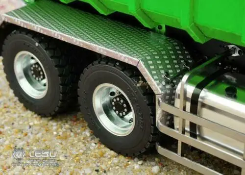 LESU самосвал 1/14 гидравлический цилиндр MAN Car TGS 8*8 RC звук Металлическое шасси |