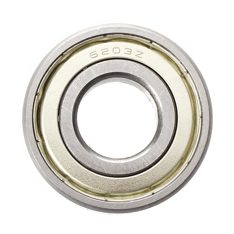 

6203Z Deep Groove Double Metal Shields Metric Ball Bearing 17 x 40 x 12mm