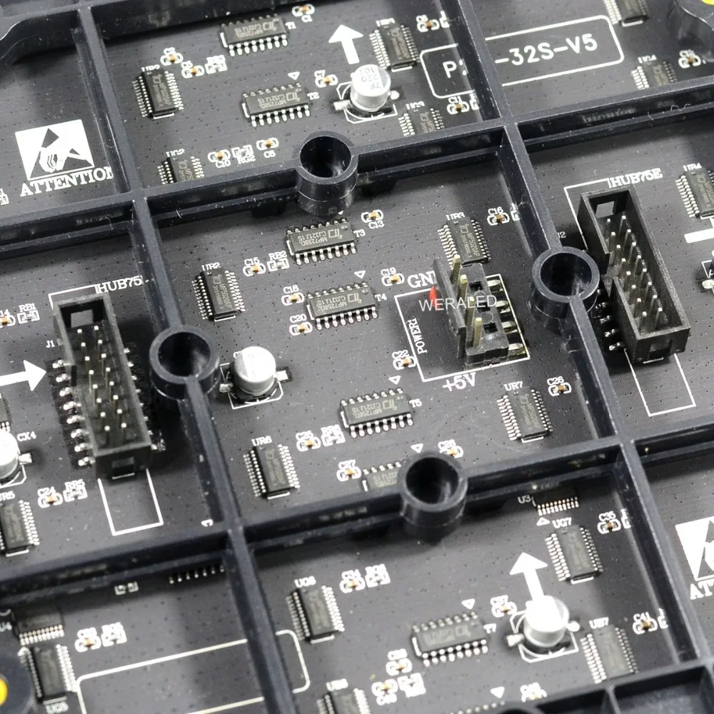 Крытый Высокое разрешение P2.5 полный Цвет SMD 3 в 1 светодиодный модуль видео