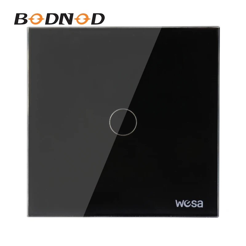 Популярный новый выключатель европейского стандарта настенный сенсорный