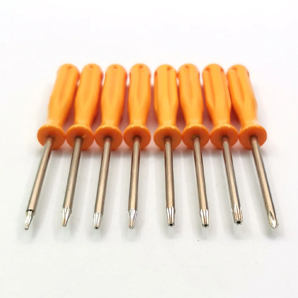 

50pcs TORX T8 T10 Precision Screwdriver T6 Security Screwdriver Repair Tools For Xbox One X S Slim Controller Tamperproof Hole