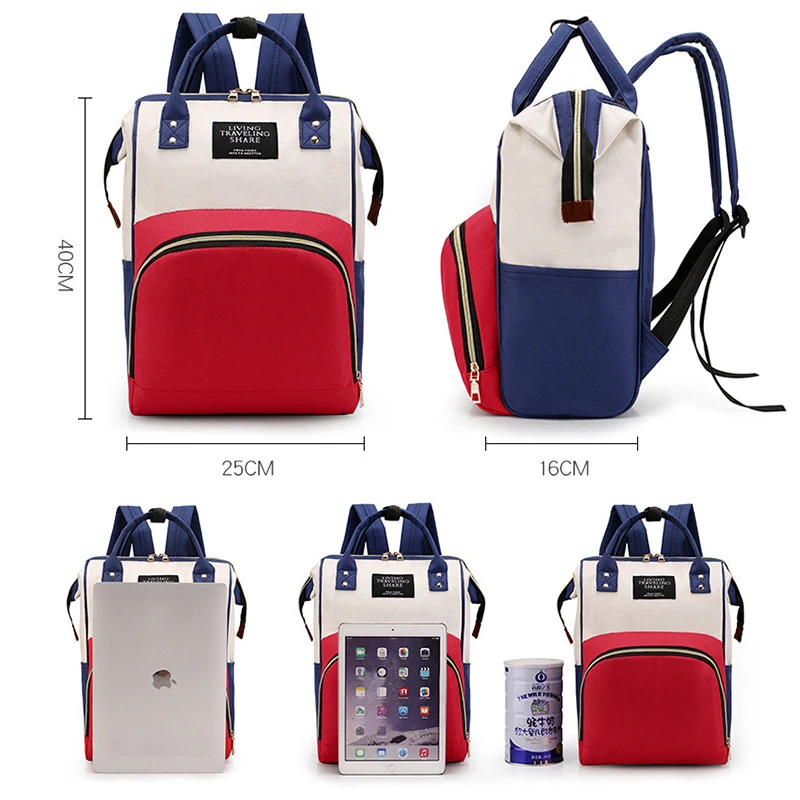 Рюкзак для мамы Kanken сумка подгузников с usb разъемом большая вместительность