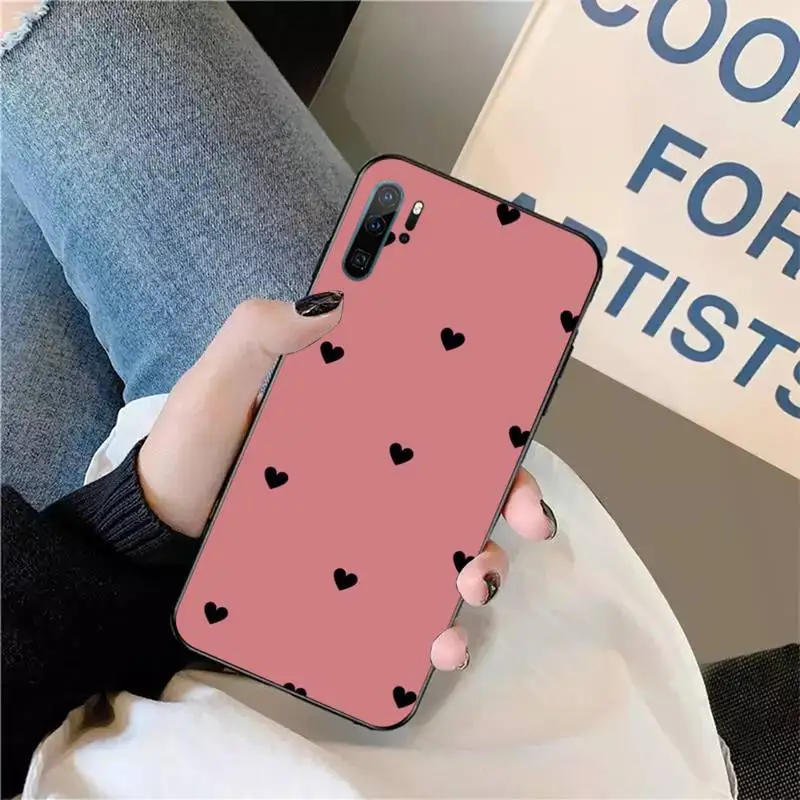 

Lovebay Silicone Love Heart Phone Case For Huawei honor Mate P 9 10 20 30 40 Pro 10i 7 8 a x Lite nova 5t