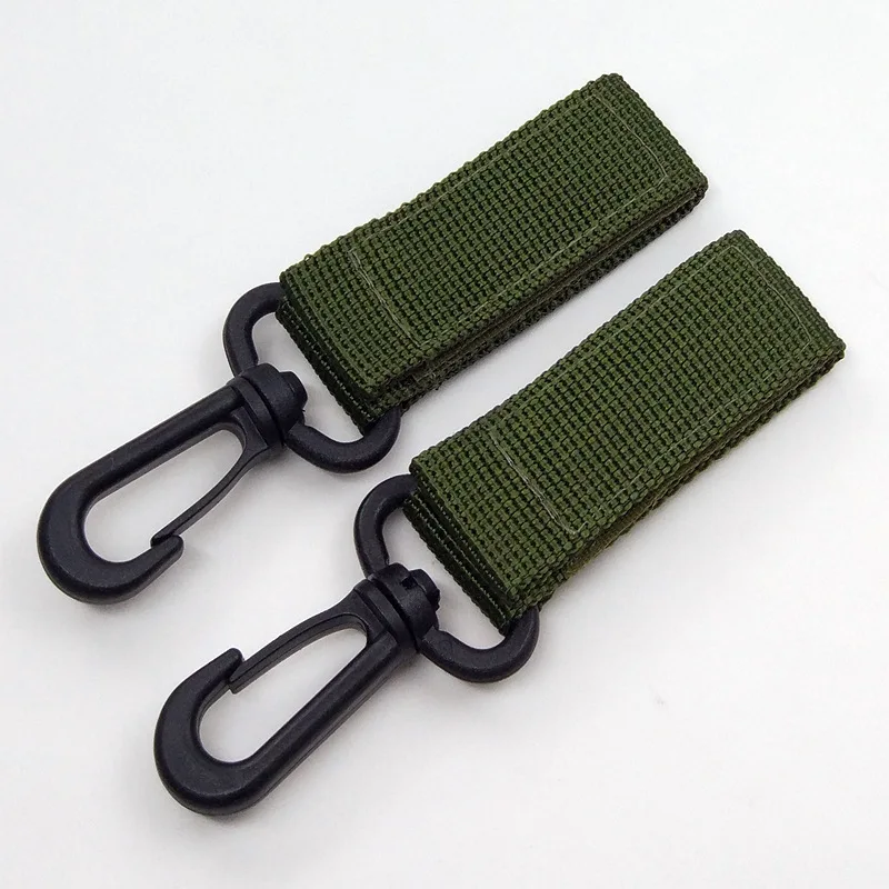 

5Pcs Multi-function Rotary Keychain Buckle Nylon Webbing Army Tactical Belt Hooks Snap Outdoor Hiking Bag Accessories BD053