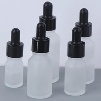 empty lip gloss tubes frosted dropper amber glass aromatherapy liquid for essential massage oil pipette refillable bottles