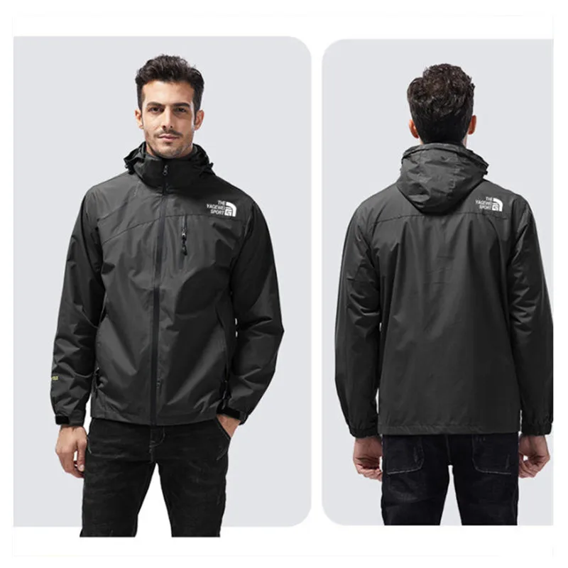 Зимняя Мужская Уличная теплая водонепроницаемая куртка для походов и кемпинга