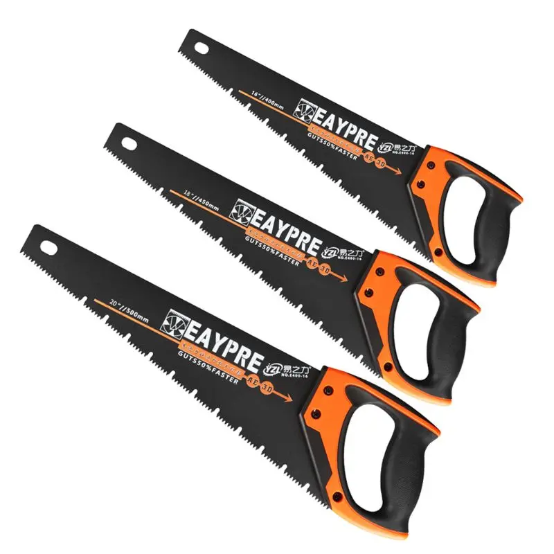 

New Universal Hand Saw Fast Cutting Wood Plastic Tube Trim Gardening Branch Woodworking Household 3 Size