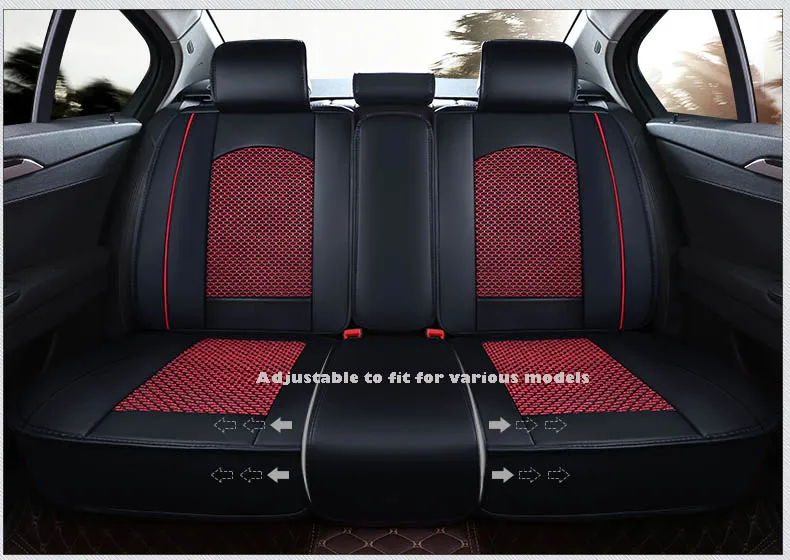 Универсальный чехол для автомобильных сидений кожаный Skoda Octavia Superb Rapid Yeti peugeot