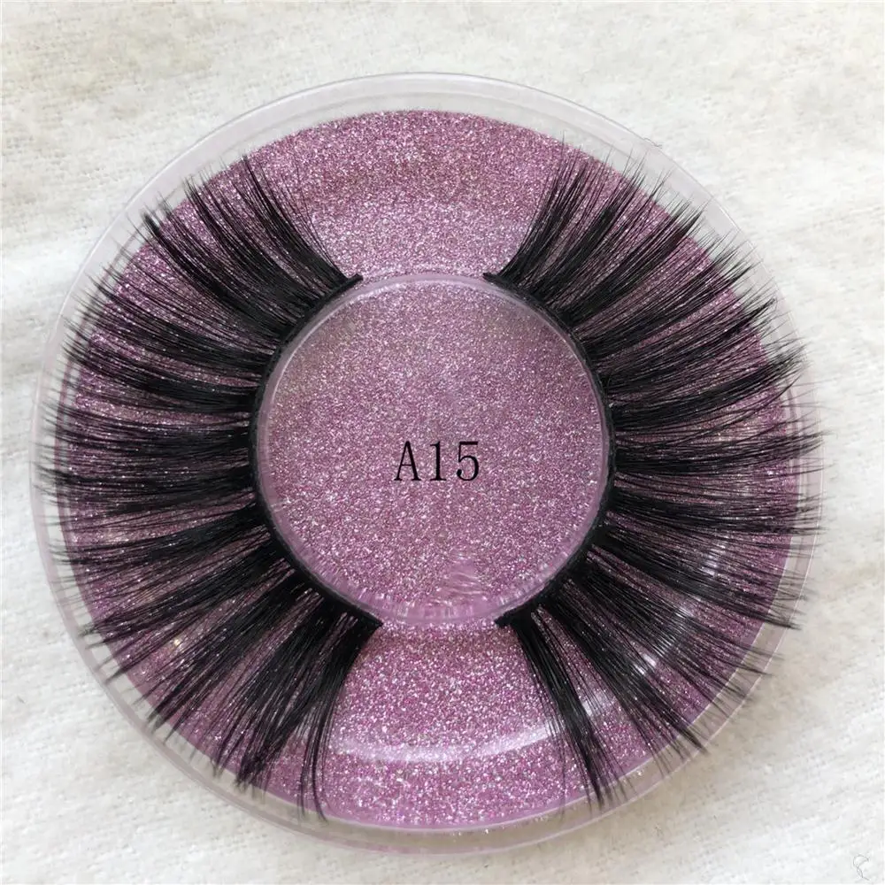 

3D soft dramatic Eye lash high volume makeup tools 100% handmade natural thick long false eyelashes