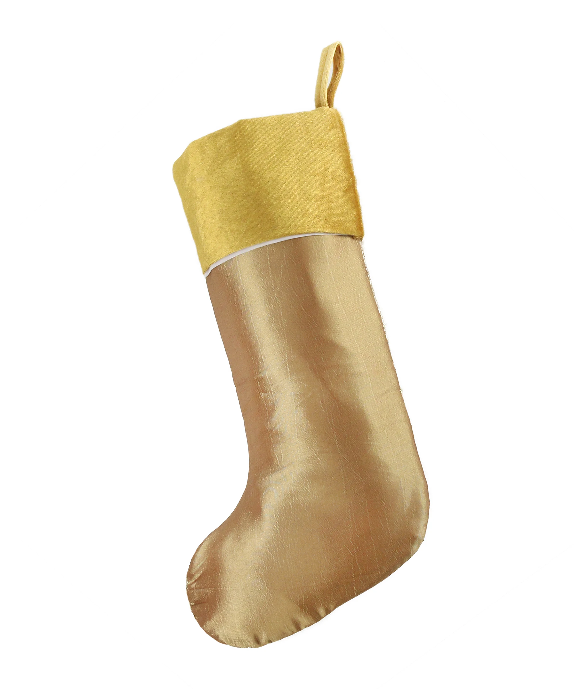 Дропшиппинг крутые рождественские чулки с золотыми блестками плюшевые нетканые