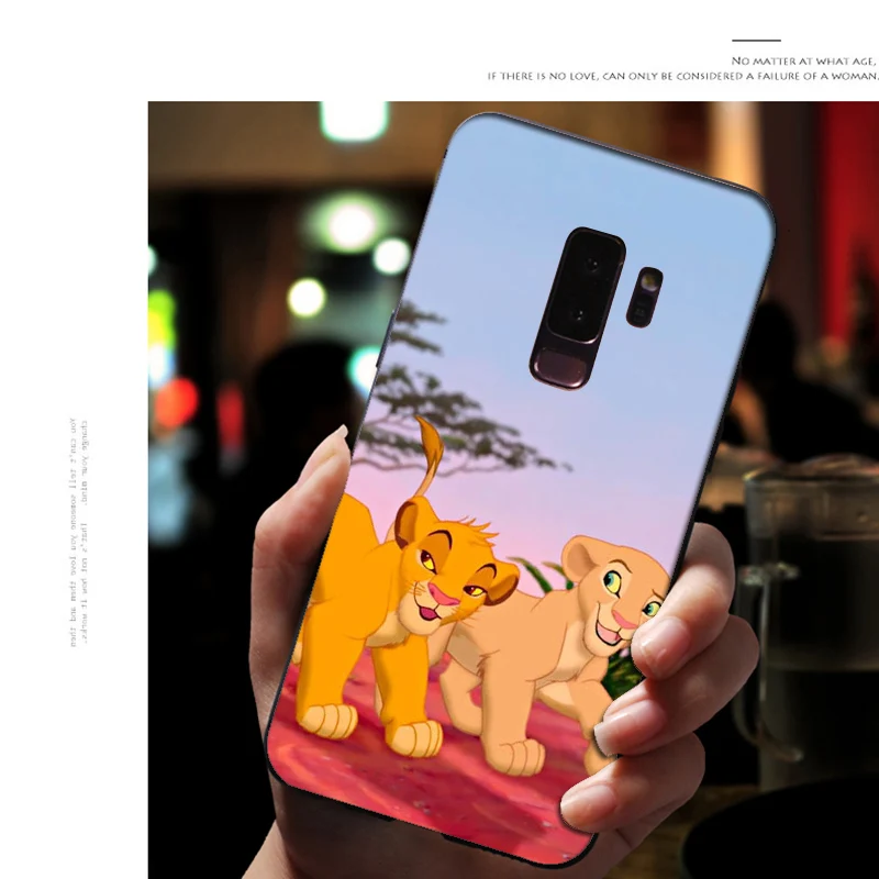 A11 Мягкий силиконовый чехол для телефона samsung Galaxy S10 E S9 S8 Plus S6 S7 Edge S10e, черный чехол из ТПУ с рисунком «Король льва свинья» - Цвет: A11