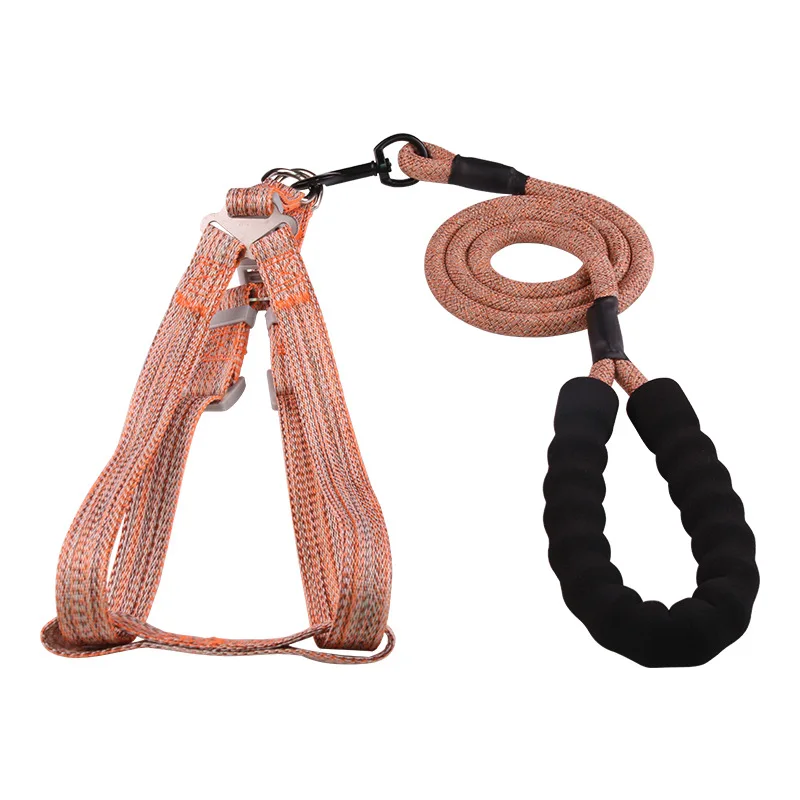 Нейлоновая шлейка для домашних животных и собак уникальный Светоотражающий