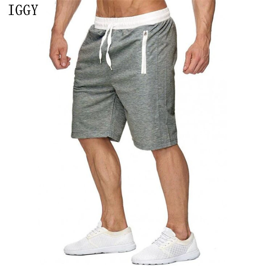 Фото IGGY 2020 новые мужские дизайнерские шорты на молнии повседневные лидер продаж
