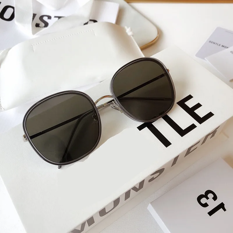 Женские круглые солнцезащитные очки Rimo популярные корейские брендовые