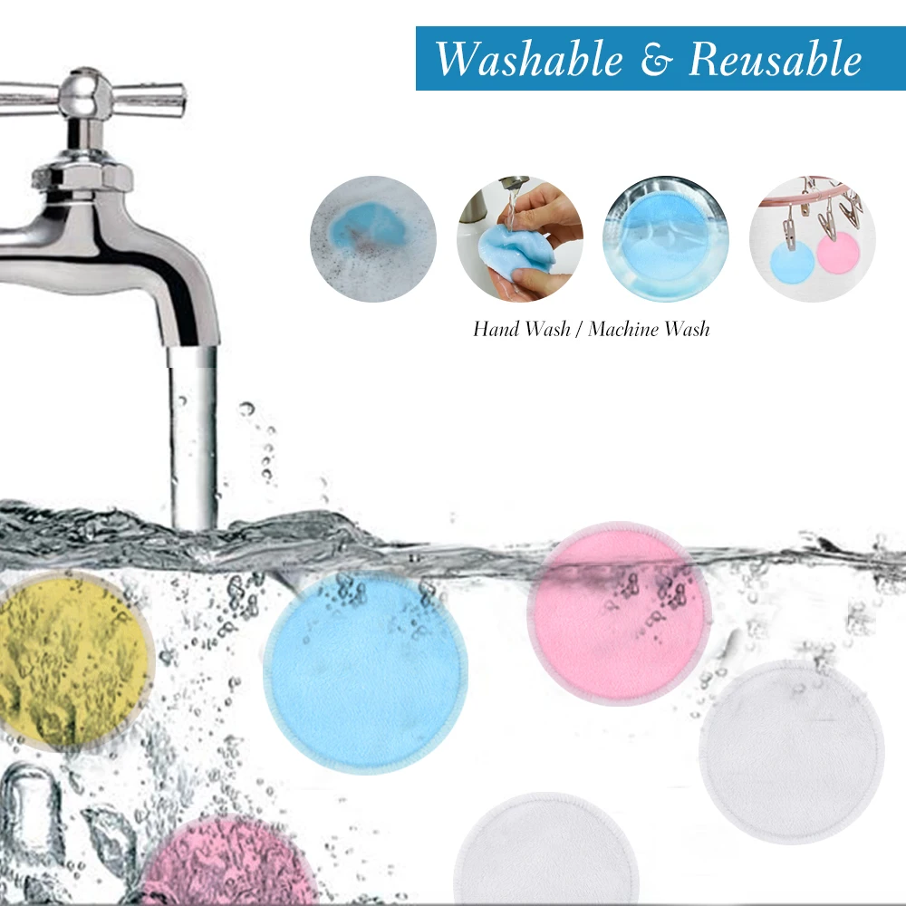 16 шт многоразовый спонж для макияжа пудра раствор лица губка натуральный