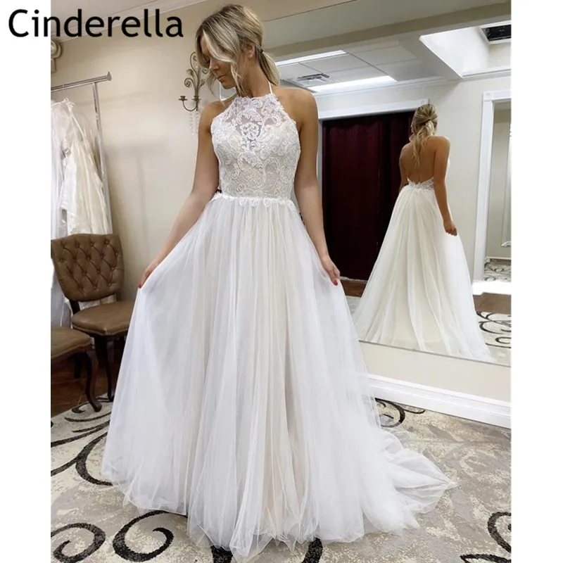 

Женское свадебное платье, Простое Элегантное ТРАПЕЦИЕВИДНОЕ ПЛАТЬЕ из фатина со шлейфом