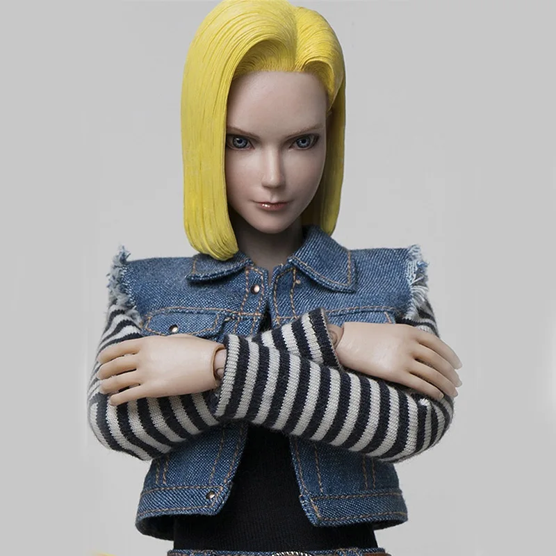 Soldier Phicen 1/6 масштаб Dragon Ball Z Android 18 лазурит экшн игрушечная фигурка-модель для детской игрушки