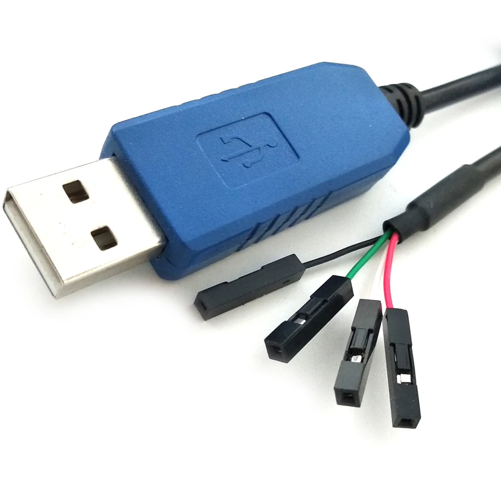 Pl2303ta usb uart ttl 3 v проводной конец для программирования мигающий отладочный кабель
